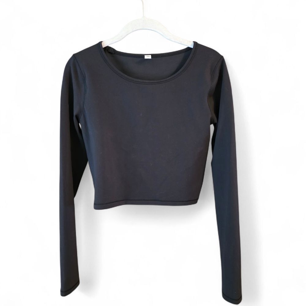 Lululemon Wundertrain Cropped Long sleeve Tee 6